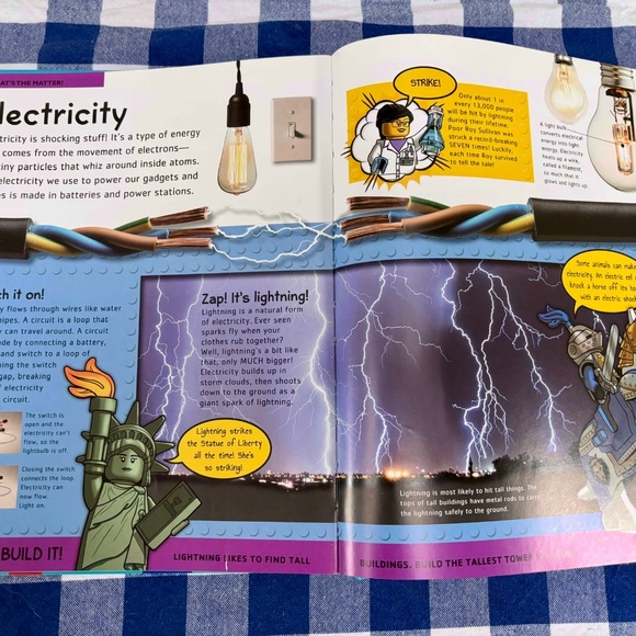 LEGO HARDCOVER Nonfiction: Science: A LEGO Adventure in the Real World - Picture 4 of 5